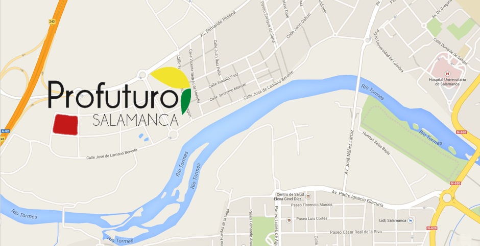 Mapa de localización del Resort Profuturo